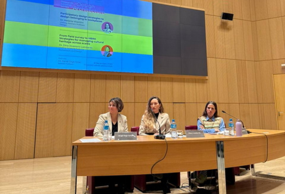 ADA Universitetinin Dizayn və memarlıq fakültəsi şəhərsalma və dizayn müzakirələrinə töhfə verir