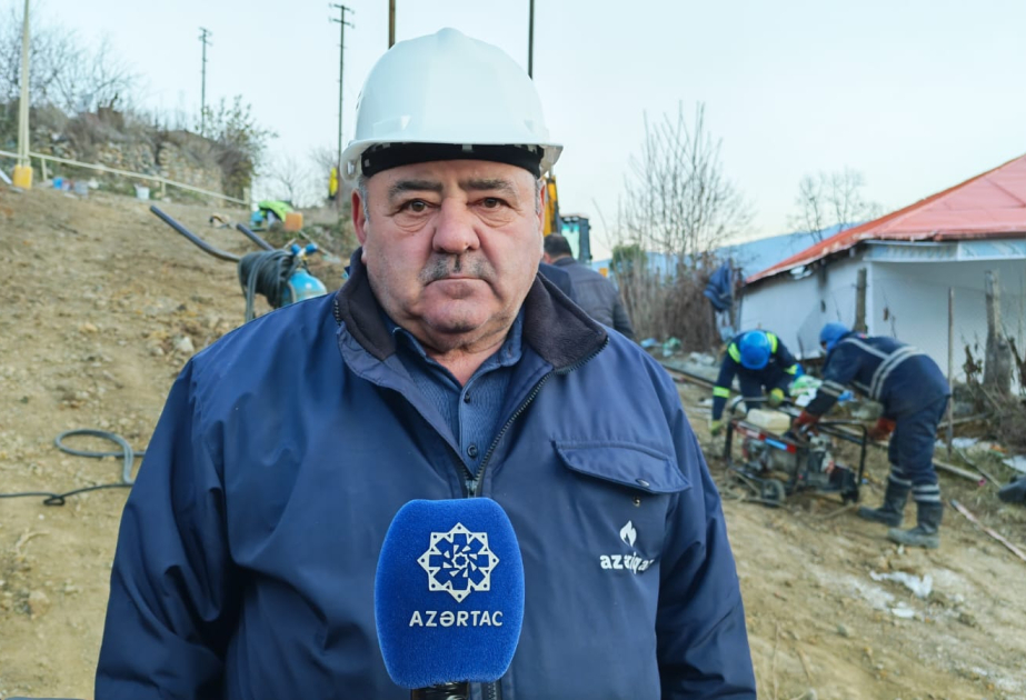В агдеринском селе Венгли газифицированы 130 домов ВИДЕО