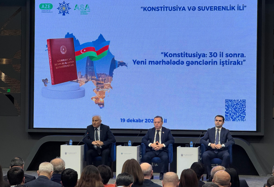 Azərbaycan İdman Akademiyasında “Konstitusiya və Suverenlik İli”nə həsr olunmuş tədbir keçirilib VİDEO