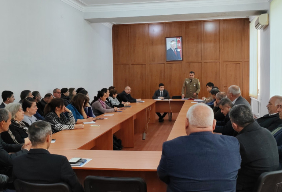 FHN-in Aran Regional Mərkəzi silsilə müşavirələr keçirib