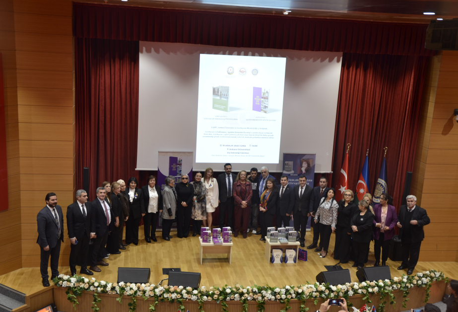 Ankarada Prezident İlham Əliyevin rəhbərliyi ilə Azərbaycanın əldə etdiyi uğurlardan bəhs edən kitabların təqdimatı keçirilib