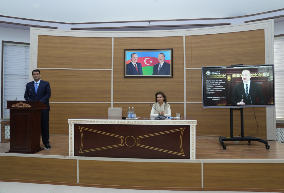 NDU-da Azərbaycan dilinin qorunması ilə bağlı tematik görüş keçirilib
