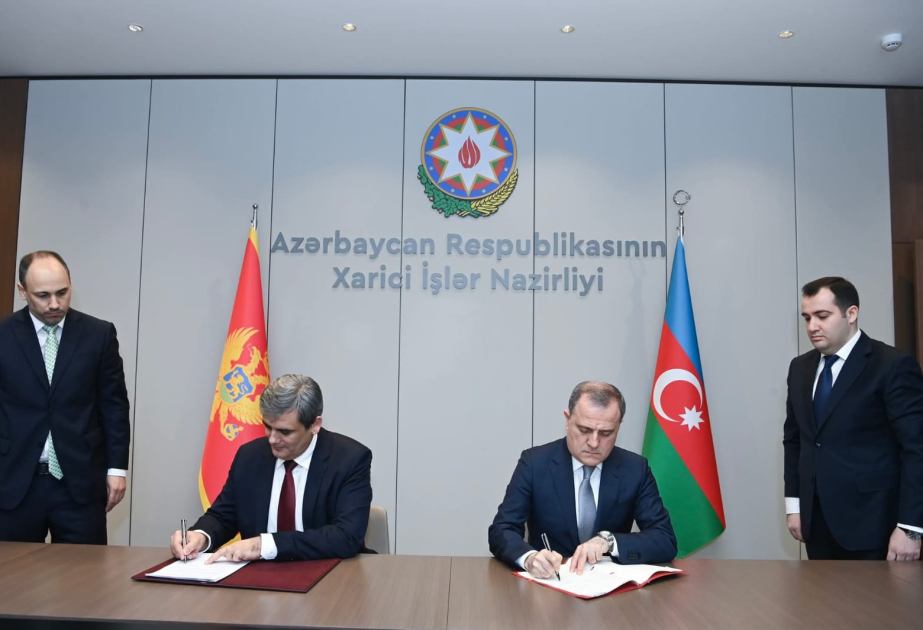 Azerbaijan, Montenegro sign MoU on consular cooperation