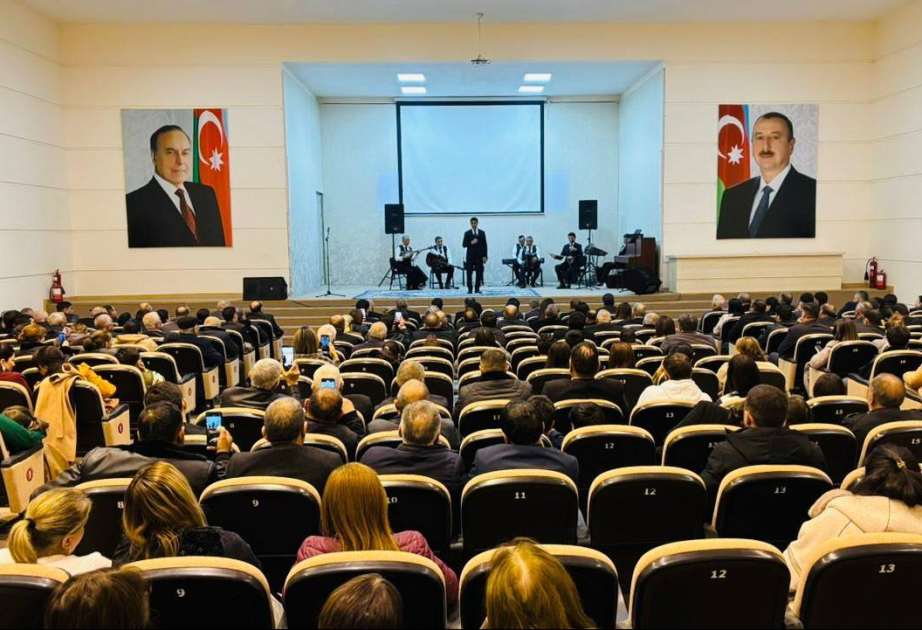 Beyləqanda “Qızılı səslər” adlı konsert proqramı keçirilib