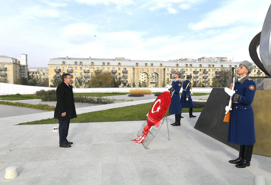 Turkish Vice President Cevdet Yılmaz visits Victory Park in Baku