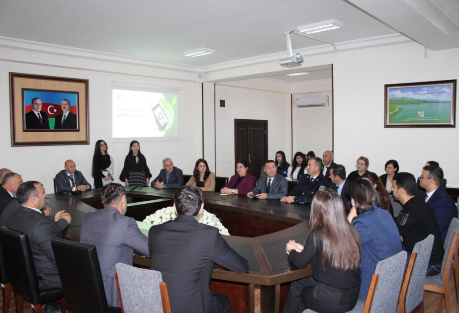 ADPU tələbələri Naxçıvanda “Plastik reinkarnasiyası: ikinci həyat” mövzusunda seminar keçiblər