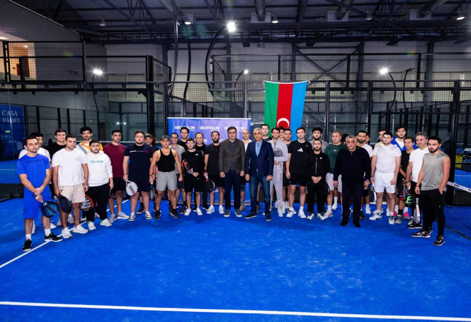 Padel üzrə ilk Azərbaycan çempionatına start verilib