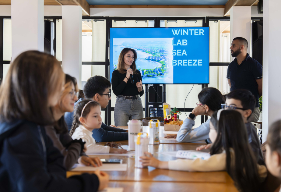 “WINTER LAB” ekoloji startaplar proqramının birinci mərhələsi “Sea Breeze”də keçirilib