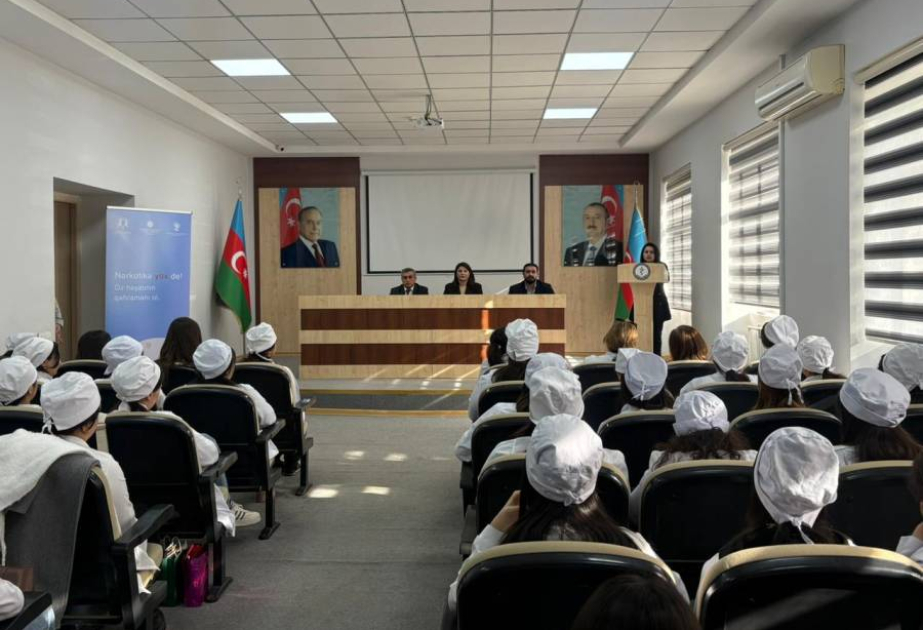 Tələbələrə narkomanlığın fəsadları barədə məlumat verilib