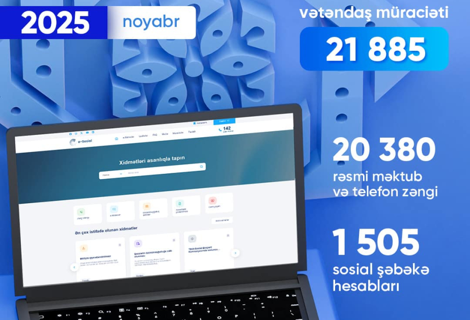 DSMF: Ötən ay 22 minə yaxın vətəndaş müraciəti cavablandırılıb