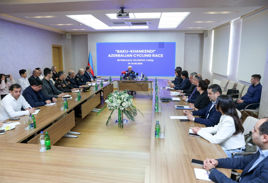 “Bakı-Xankəndi” Azərbaycan velosiped yarışının Təşkilat Komitəsinin iclası keçirilib VİDEO