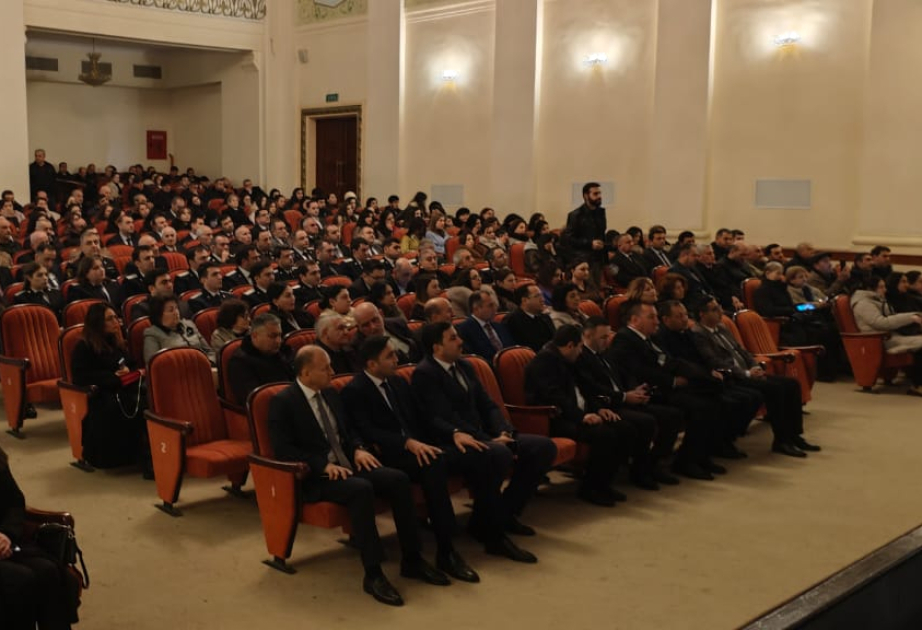 Baş Prokurorluq Mingəçevirdə regional konfrans keçirib VİDEO