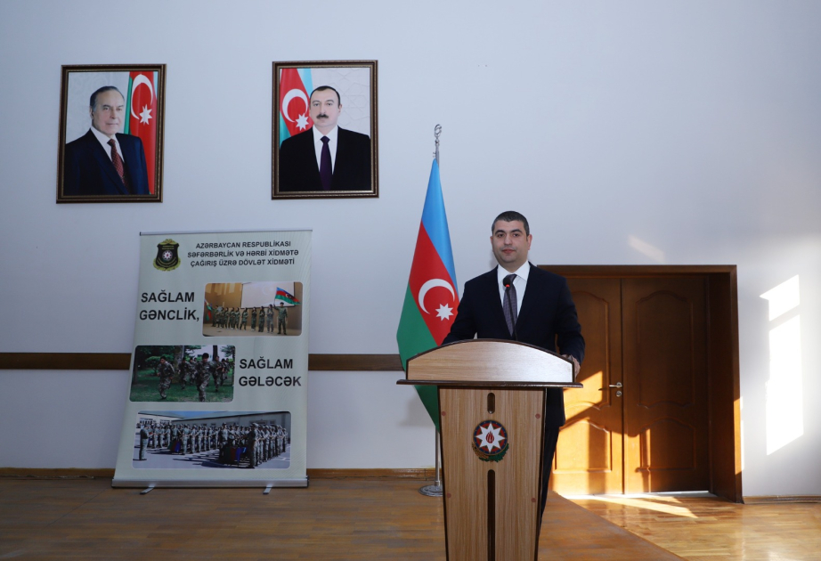 Kürdəmirdə gənclərə çağırışçıların hüquq və vəzifələri barədə məlumat verilib