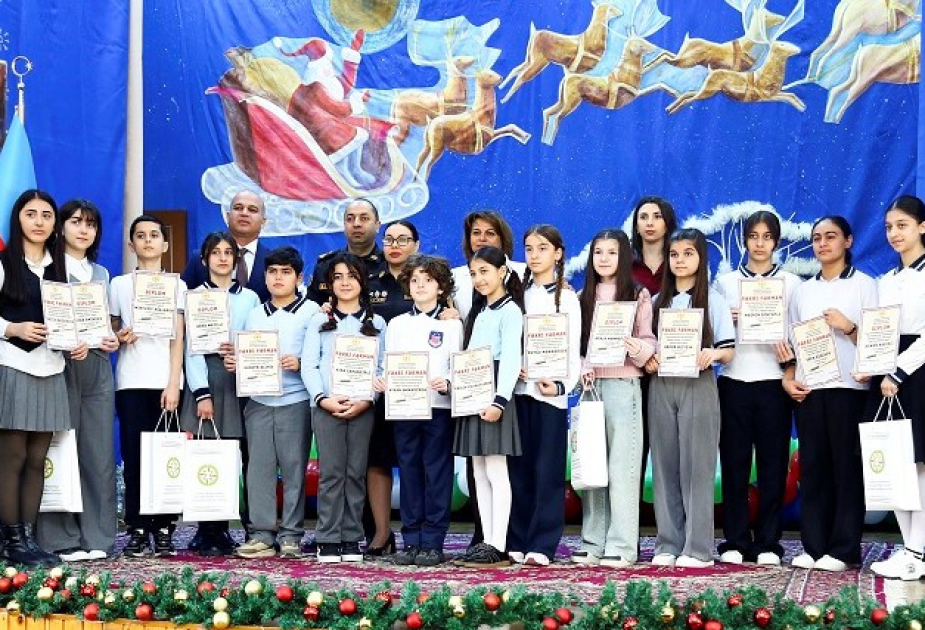 “Həyat təhlükəsizliyimiz öz əlimizdədir” esse müsabiqəsinin qalibləri mükafatlandırılıb