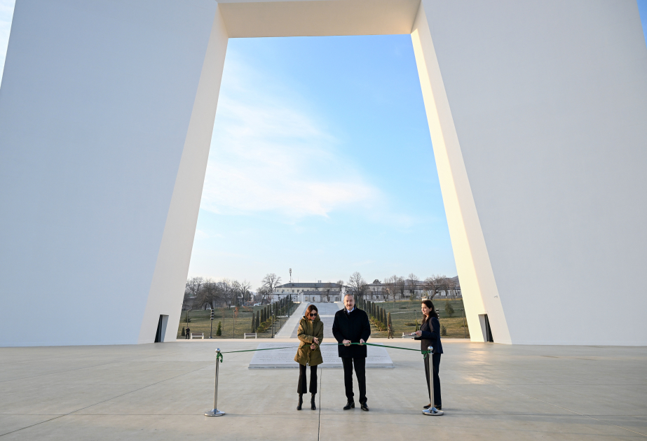 President Ilham Aliyev attended inauguration of Victory Park in Khankendi VIDEO