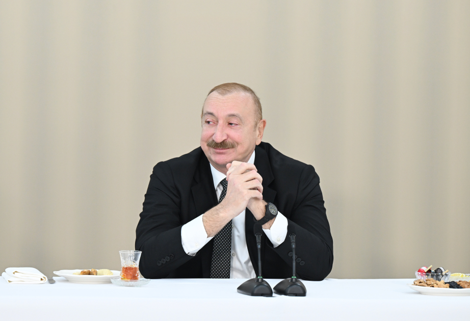 President Ilham Aliyev: Life is already being restored in Aghdam district