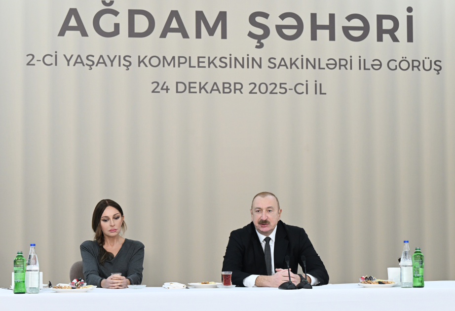 Präsident Ilham Aliyev: Aghdam während der Besatzungsjahre Urbizid ausgesetzt