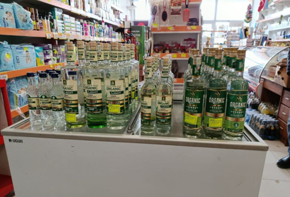 Cəlilabadda saxta alkoqollu içkilərin satışa çıxarıldığı aşkarlanıb
