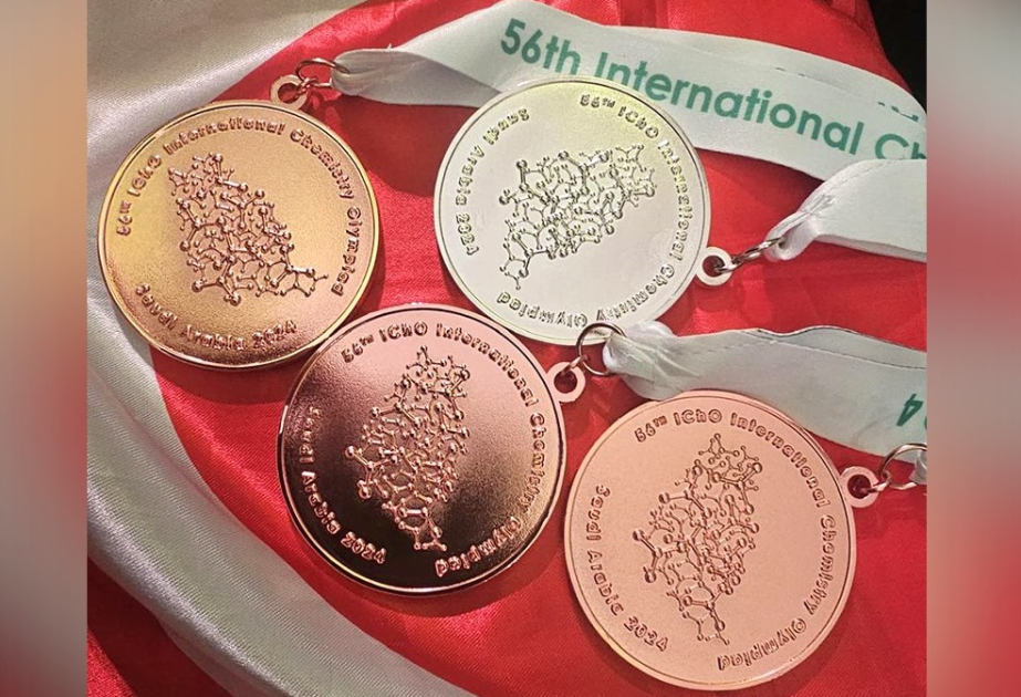 Bakı məktəbliləri il ərzində beynəlxalq olimpiadalarda 12 medal qazanıblar