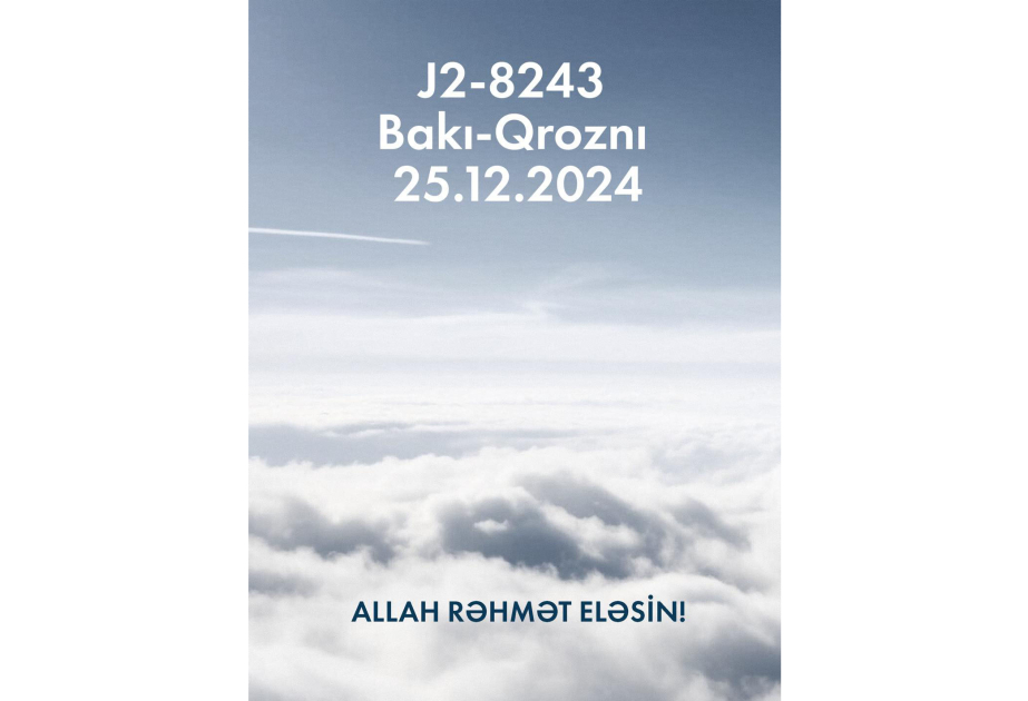 Erste Vizepräsidentin Mehriban Aliyeva teilt Beitrag zum ersten Jahrestag des AZAL-Flugzeugabsturzes