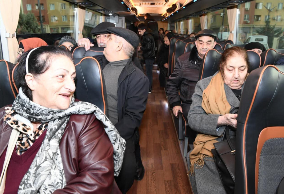 Ağdam şəhərinə növbəti köç karvanı yola salınıb