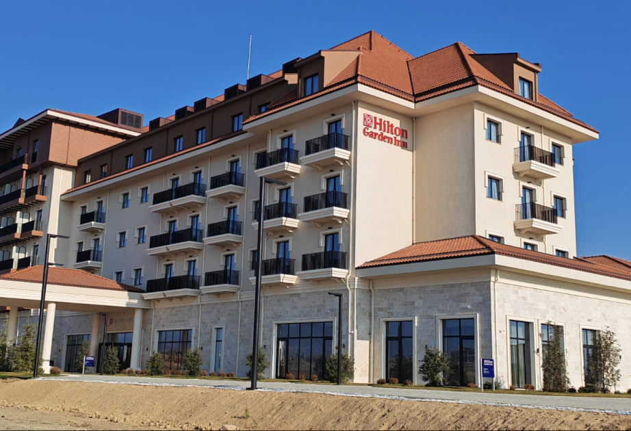 “Hilton Garden Inn Agdam” hoteli bölgədə turizmin inkişafında mühüm rol oynayacaq VİDEO