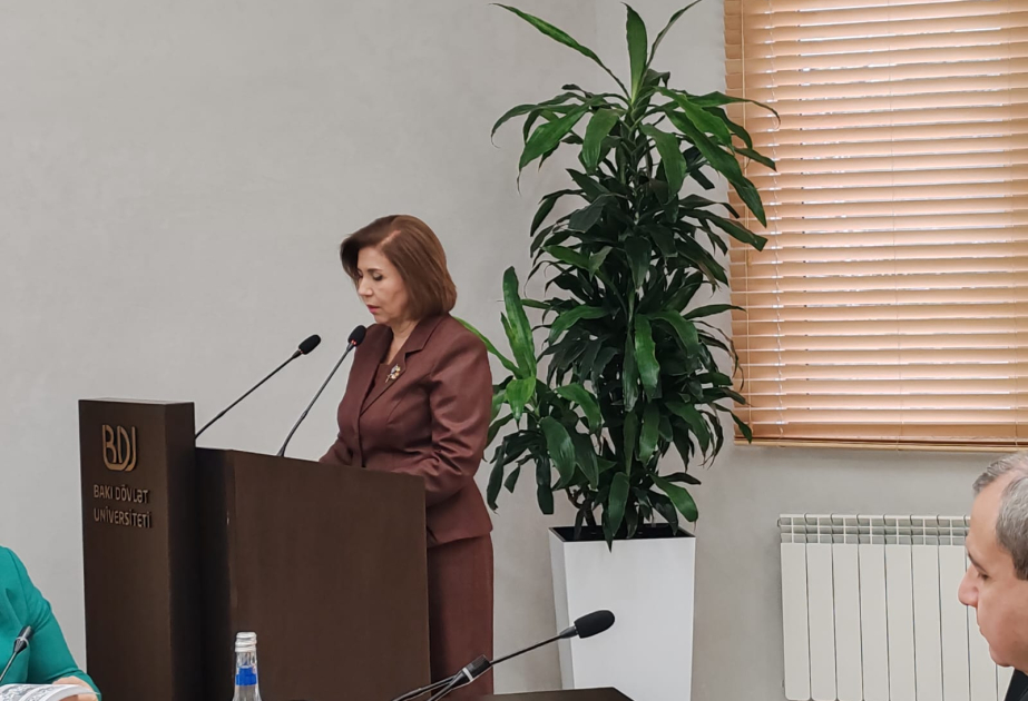 Bakı Dövlət Universitetində görkəmli pedaqoq Səidə İmanzadənin xatirəsi anılıb VİDEO
