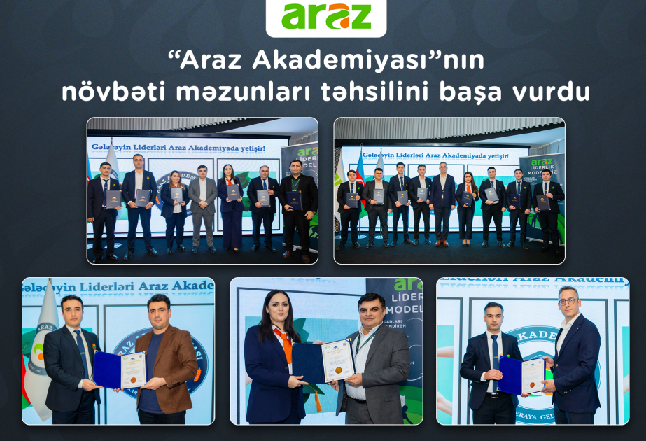 ®  “Araz Akademiyası”nın “Mağaza idarəçiliyi” proqramının növbəti məzunlarına diplomlar təqdim olunub