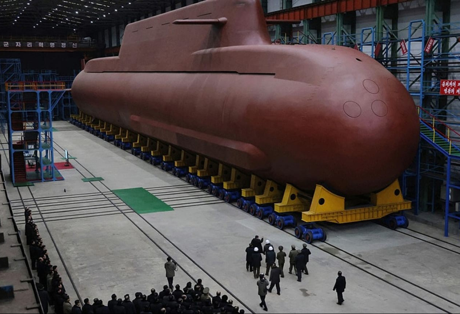 Nordkorea präsentiert neue Bilder von erstem U-Boot mit Atomantrieb