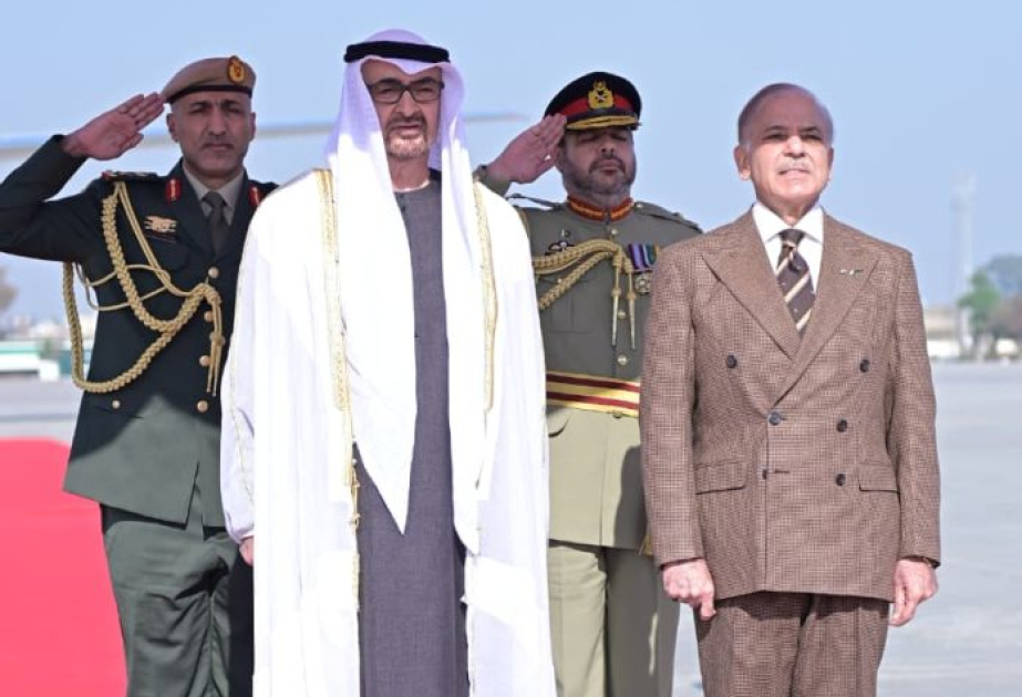 UAE President arrives in Islamabad on first official visit to Pakistan