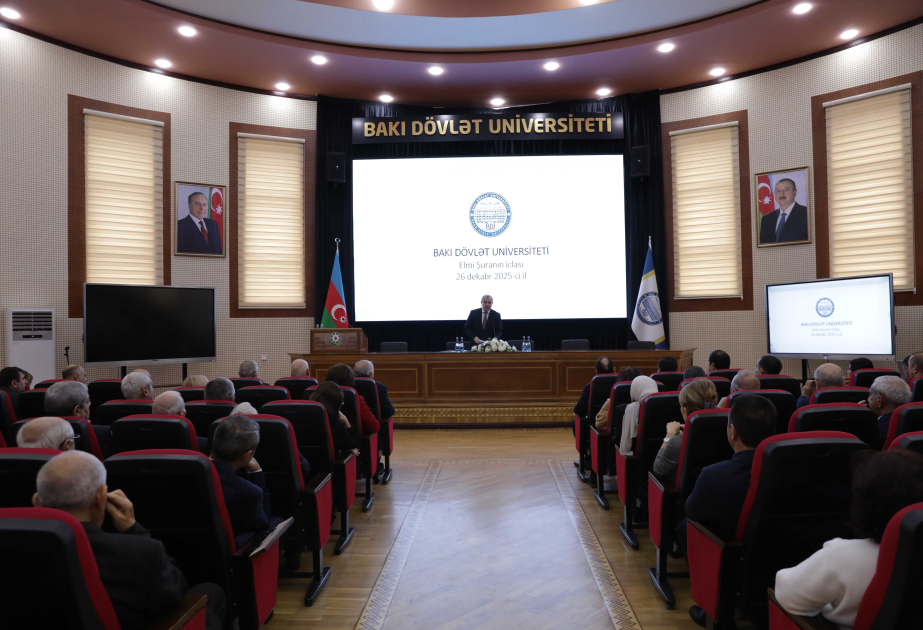 BDU-da gələn il üzrə iş planı təsdiq edilib