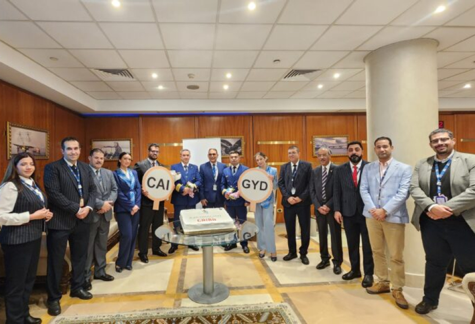 Bakıdan Qahirəyə ilk çarter reysi ilə 85 sərnişin gəlib