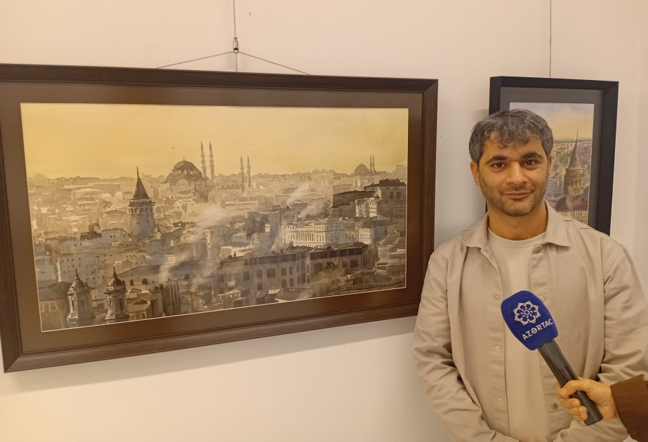 В Анкаре открылась выставка азербайджанского художника Вагифа Зеидгулиева