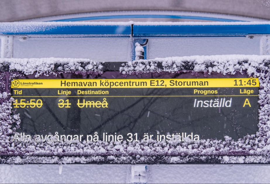 Skandinavien: Starker Wintersturm sorgt für Beeinträchtigungen