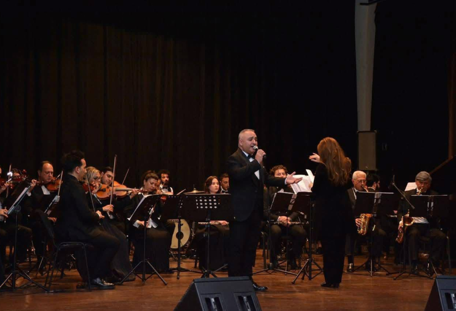 Estrada-Simfonik Orkestri Şamaxıda konsert verdi