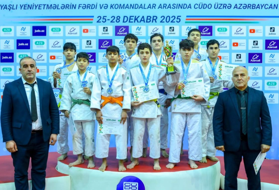 On dörd yaşadək cüdoçular arasında Azərbaycan birinciliyi başa çatıb