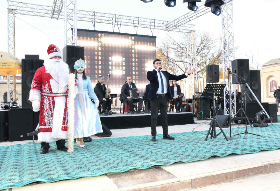 Ağdaşda bayram tədbiri təşkil olunub