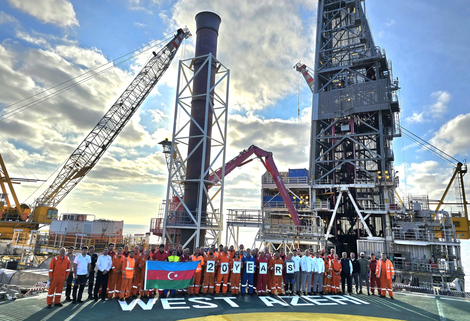 bp: De la plataforma “Gerbi Azeri” se han extraído hasta la fecha más de mil millones de barriles de petróleo