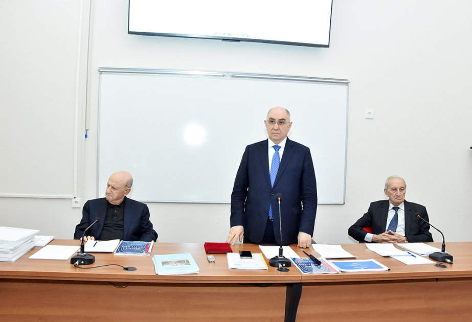 AMEA Fizika-Riyaziyyat və Texnika Elmləri Bölməsinin elmi institutlarının hesabatları müzakirə edilib