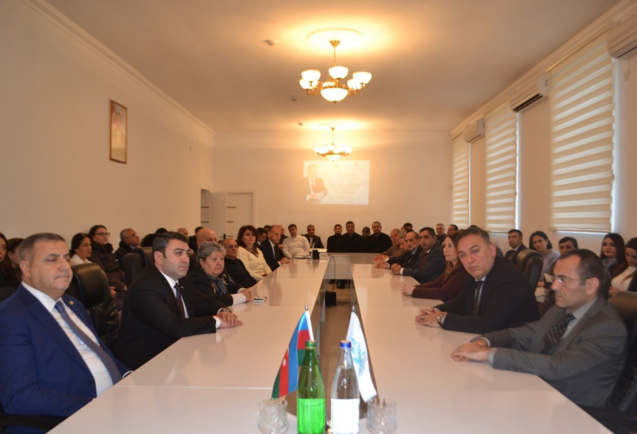 Mingəçevirdə Dünya Azərbaycanlılarının Həmrəyliyi Gününə həsr olunmuş tədbir keçirilib
