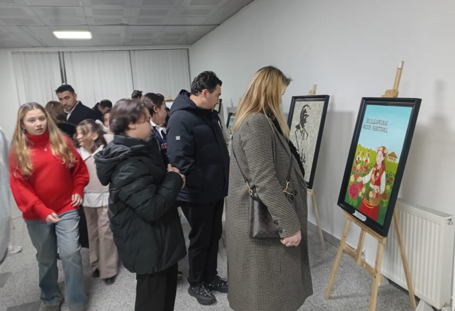 Ankarada Türkiyə-Bolqarıstan dostluğuna həsr olunan uşaq rəsm sərgisi açılıb