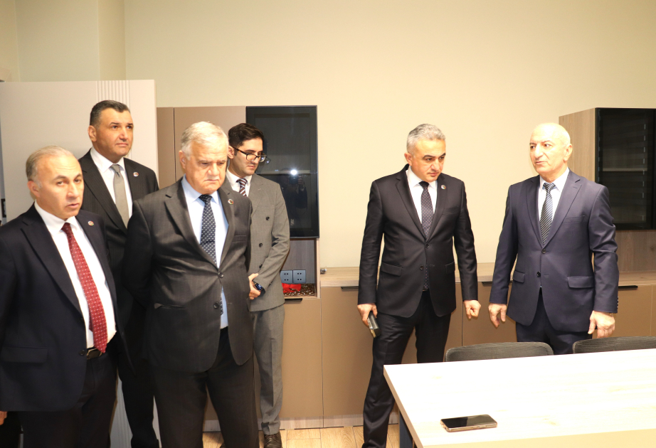 Bakı şəhərində 1 saylı Vəkil Bürosunun yeni inzibati binasının açılışı olub