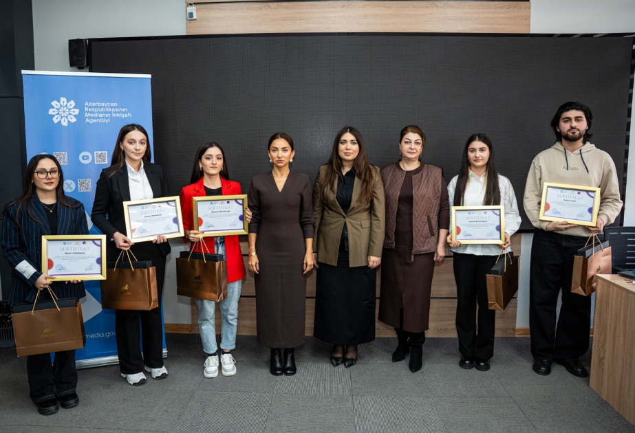 Winners of “Creative Media - Baku” content competition awarded