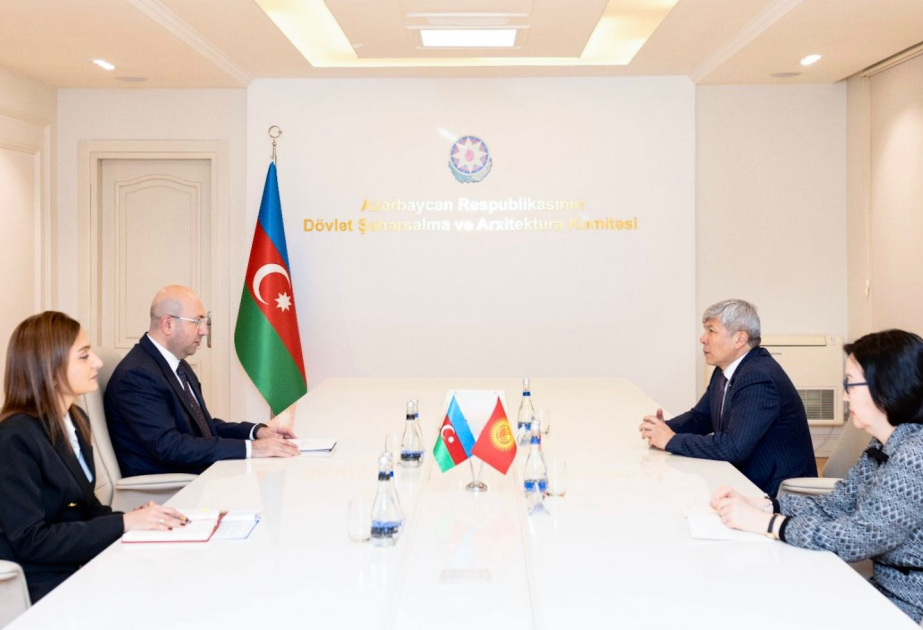 L'Azerbaïdjan et le Kirghizistan discutent de l’expansion de leur coopération dans les domaines de l'urbanisme et de l'architecture
