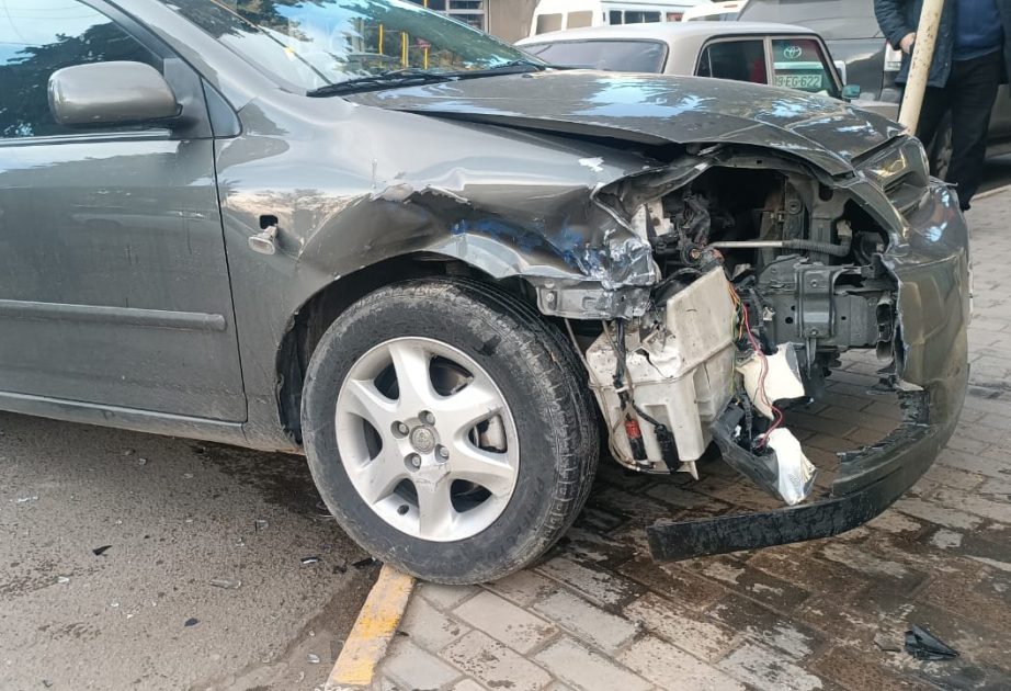 Tovuzda “Opel” və “VAZ” markalı avtomobillər toqquşub, bir nəfər xəsarət alıb VİDEO