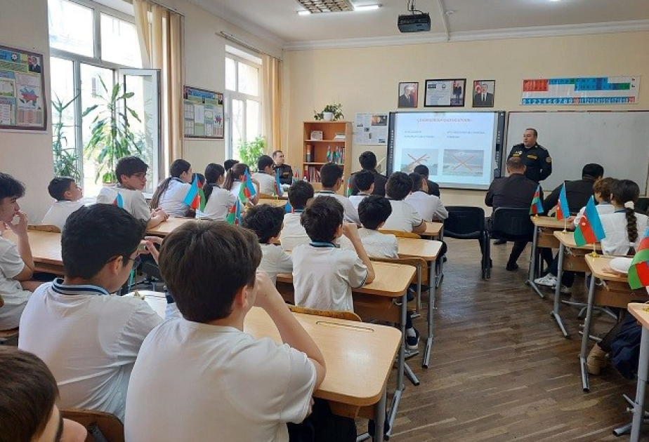 Fövqəladə hallarda davranış qaydaları ilə əlaqədar silsilə maarifləndirmə tədbirləri keçirilib