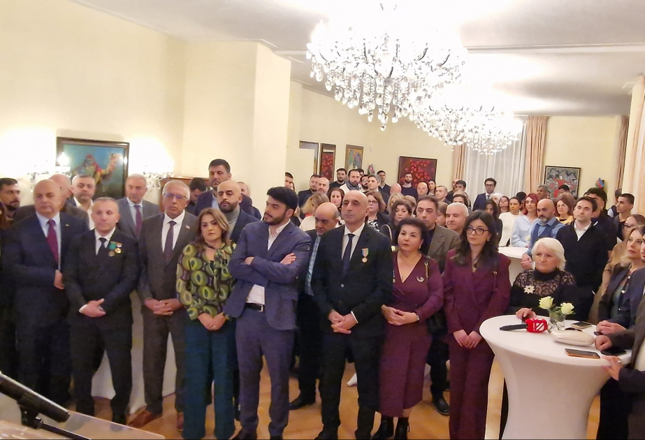 Niderlandda Dünya Azərbaycanlılarının Həmrəyliyi Günü qeyd olunub