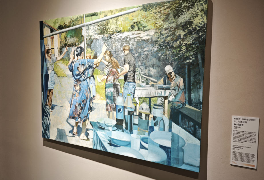 Azərbaycanlı rəssamın əsəri Pekin Beynəlxalq Biennalesində nümayiş olunur