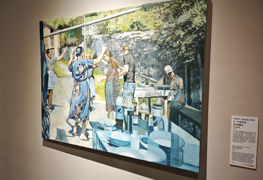 Azerbaijani artist's work on display at 10th Beijing International Art Biennale