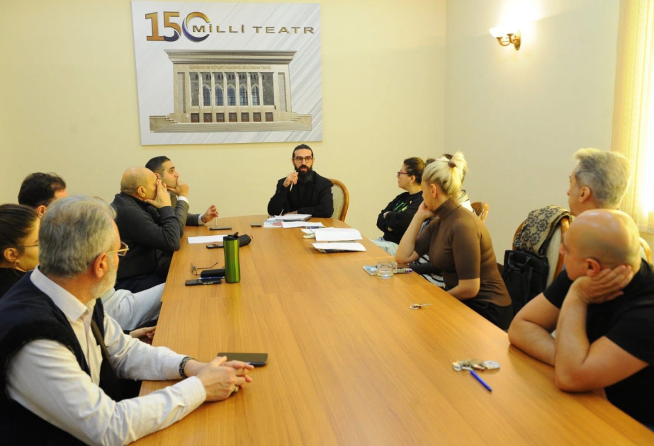 Milli Teatrda yeni tamaşanın məşqlərinə başlanılıb